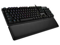 Clavier Câblés Logitech G G513 CARBON LIGHTSYNC RGB Mechanical Gaming Keyboard, GX Brown QWERTY