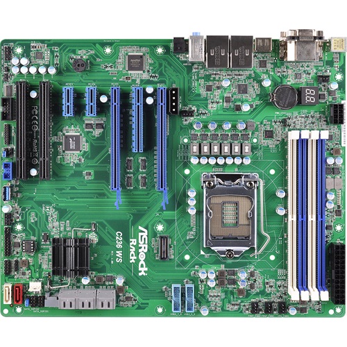 Carte mère Asrock Rack C236 WS LGA1200 ATX | C236 WS