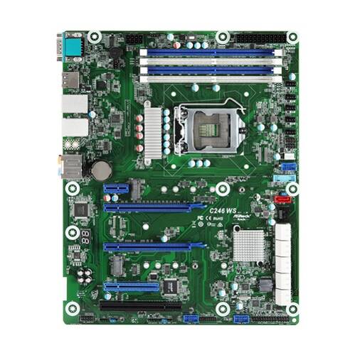 Carte mère Asrock Rack C246 WS LGA1151 ATX | C246 WS