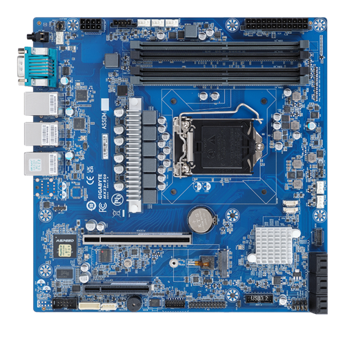 Carte mère Gigabyte MX33-BS0 LGA1200 Micro-ATX | 9MX33BS0MR-00