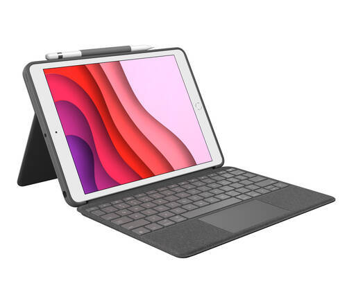 Clavier Sans fil Logitech Combo Touch QWERTZ