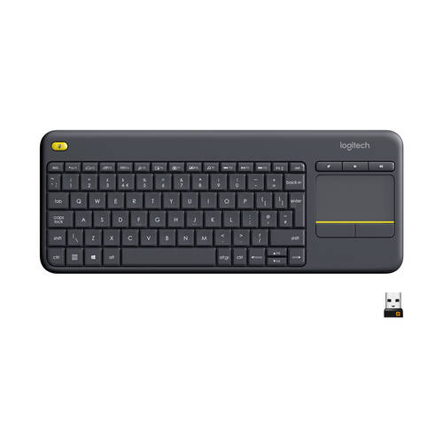 Clavier Sans fil Logitech K400 Plus Tv QWERTY