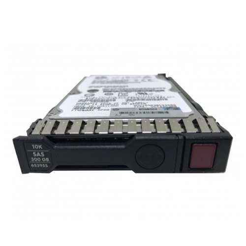 Disque dur HDD dédié au serveur HP 2.5'' 300GB 10000RPM SAS 6Gb/s 653955-001