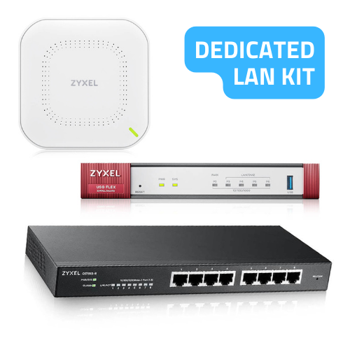 Kit dédié Zyxel pour LAN 15-50 utilisateurs