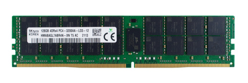 Mémoire RAM 1x 128GB Hynix LOAD REDUCED DDR4 4Rx4 3200MHz PC4-25600 LRDIMM | HMABAGL7ABR4N-XN