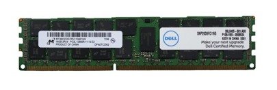 Mémoire RAM 1x 16GB DELL PowerEdge & Precision Workstation DDR3 1600MHz ECC REGISTERED DIMM | SNP20D6FC/16G