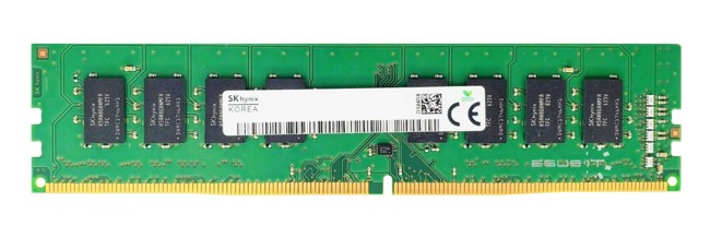 Mémoire RAM 1x 16GB Hynix NON-ECC UNBUFFERED DDR4 2933MHz PC4-23400 UDIMM | HMA82GU6CJR8N-WM