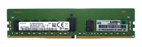 Mémoire RAM 1x 16GB Samsung ECC REGISTERED DDR4 1Rx4 2933MHz PC4-23400 RDIMM | M393A2K40CB2-CVF