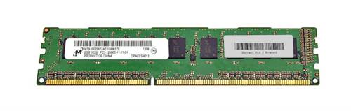 Mémoire RAM 1x 2GB Micron ECC UNBUFFERED DDR3 1600MHz PC3-12800 UDIMM | MT9JSF25672AZ-1G6