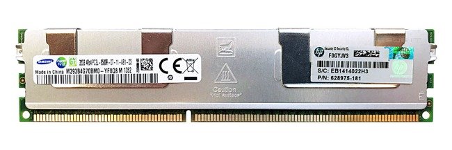 Mémoire RAM 1x 32GB Samsung ECC REGISTERED DDR3 1066MHz PC3-8500 RDIMM | M393B4G70BM0-YF8