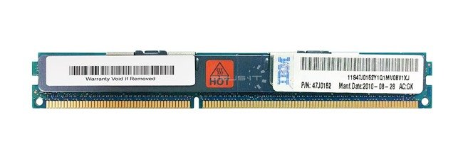 Mémoire RAM 1x 8GB IBM ThinkServer & System X DDR3 1333MHz ECC REGISTERED DIMM | 47J0152