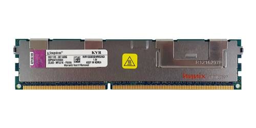 Mémoire RAM 1x 8GB Kingston ECC REGISTERED DDR3 1333MHz PC3-10600 RDIMM | KVR1333D3D4R9S/8GI