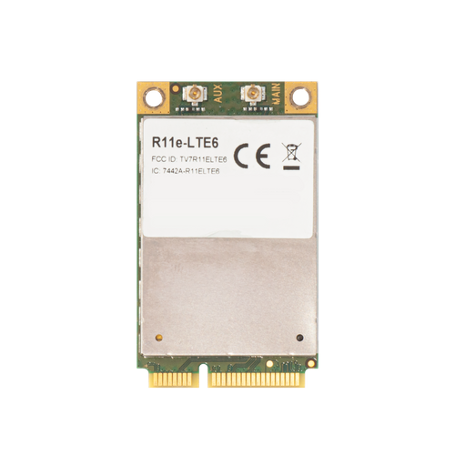 MikroTik R11e-LTE6 - 2G/3G/4G/LTE miniPCi-e card