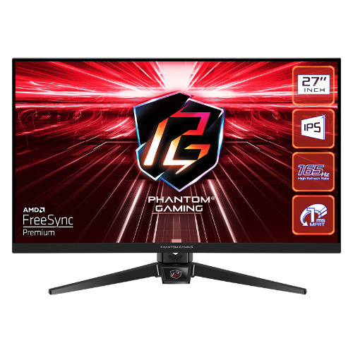 Moniteur 27" ASRock Phantom Gaming PG27FF1A 1920 x 1080 Full HD 165Hz matrice d'écran IPS