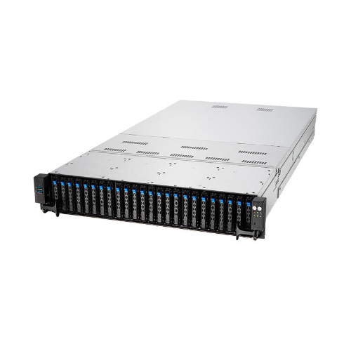 Plateforme serveur ASUS 2U RS520A-E11-RS24U/800W/24NVMe 90SF01Q1-M001Z0 AMD x 1 DDR4 x 16 24 x 2.5" SATA/SAS/NVME PSU 1+1