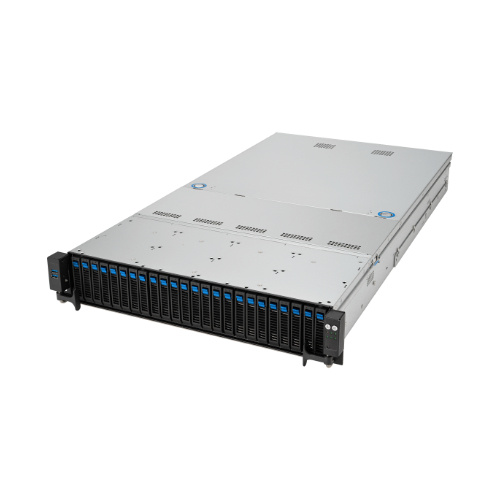 Plateforme serveur ASUS 2U RS520A-E12-RS24U/1G/1.6kW/16NVMe/RH/OCP/GPU 90SF02G1-M00360 AMD x 1 DDR5 x 24 24+2 x 2.5" SATA/SAS/NVME PSU 1+1