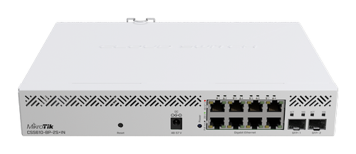 Switch Mikrotik CSS610-8P-2S+IN 8x 10/100/1000 2x SFP+ PoE+