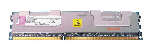 Mémoire RAM 1x 8GB Kingston ECC REGISTERED DDR3 1333MHz PC3-10600 RDIMM | KTH-PL313/8G