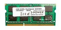 Mémoire RAM 1x 4GB 2-POWER SO-DIMM DDR3 1600MHz PC3-12800 | MEM0802A