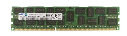 Mémoire RAM 1x 8GB Samsung ECC REGISTERED DDR3 2Rx4 1600MHz PC3-12800 RDIMM | M393B1K70QB0-CK0