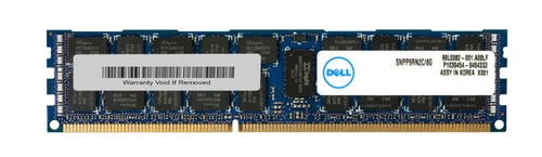 Mémoire RAM 1x 8GB DELL PowerEdge & Precision Workstation DDR3 1333MHz ECC REGISTERED DIMM | SNPP9RN2C/8G