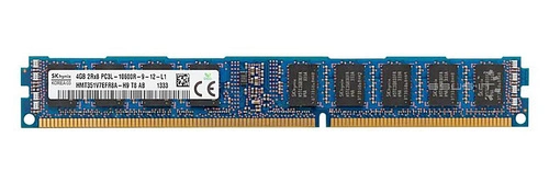 Mémoire RAM 1x 4GB Hynix ECC REGISTERED DDR3 1333MHz PC3-10600 RDIMM | HMT351V7EFR8A-H9