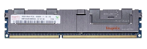 Mémoire RAM 1x 16GB Hynix ECC REGISTERED DDR3 1066MHz PC3-8500 RDIMM | HMT42GR7BMR4A-G7